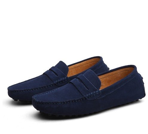 Comfortable Leather Slip-On Loafers for Men