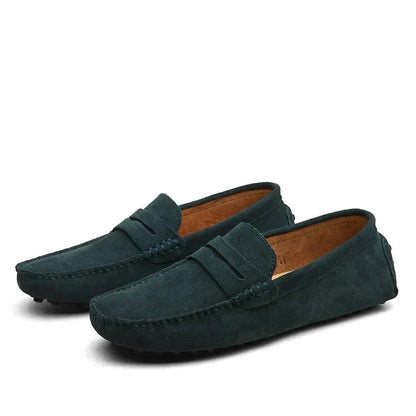 Comfortable Leather Slip-On Loafers for Men