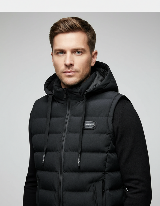 Warm Insulated Mens Vest - Lightweight Thermal Body Warmer - Modish World