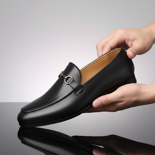 Comfortable Slip-On Leather Loafers - Classic Driving Shoes - Modish World