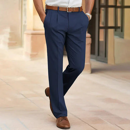 Slim Fit Formal Work Pants - ModishWorld