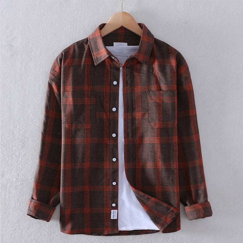 Classic Plaid Shirt for Guys