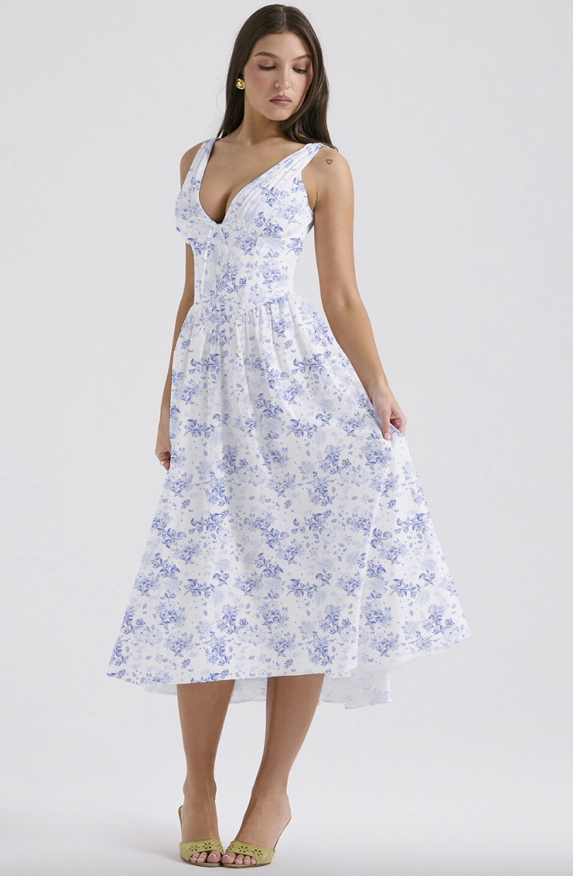 Beautiful Floral Summer Dress for Women