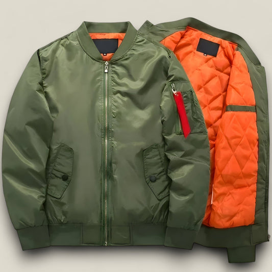 Classic Pilot Bomber Jacket – Warm Winter Coat - Modish World