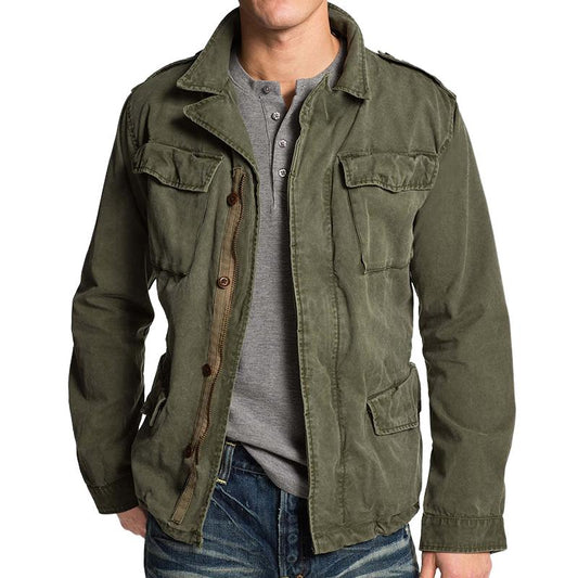 Classic Mens Cotton Field Coat - Modish World
