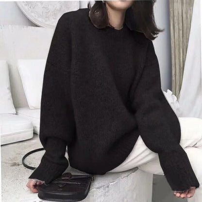 Comfortable Large Knit Sweater for Women