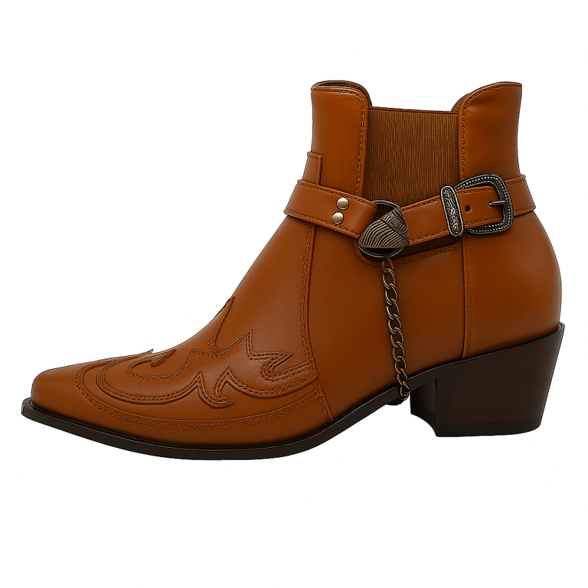 Men's Casual Low Ankle Boots - Soft and Stylish