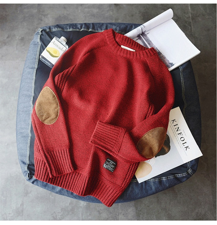 Soft Men's Crew Neck Sweater - ModishWorld
