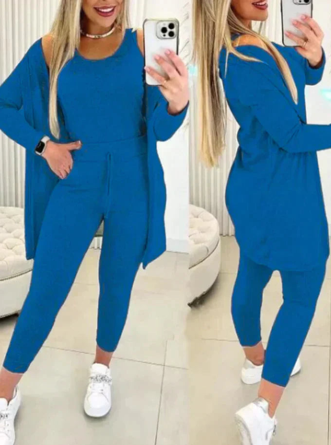 Ladies' 3-Piece Tracksuit Set