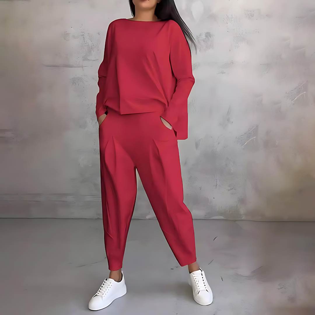 Mila - Soft 2-Piece Relaxed Fit Outfit for Women