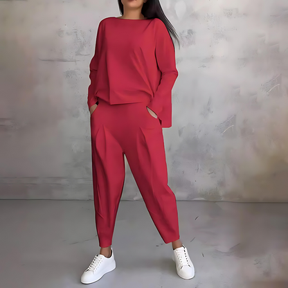 Mila - Soft 2-Piece Relaxed Fit Outfit for Women