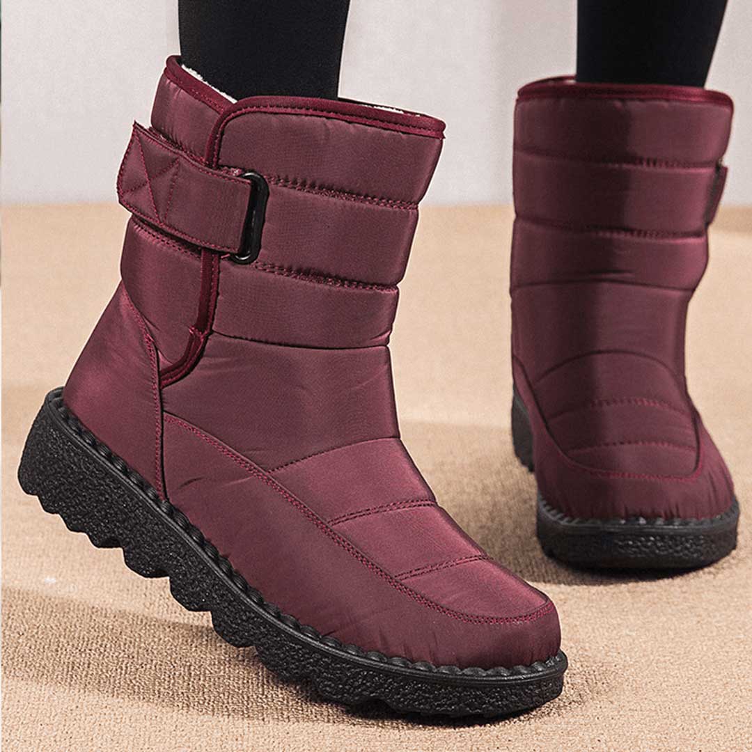 Insulated Low Heel Boots for Women - ModishWorld