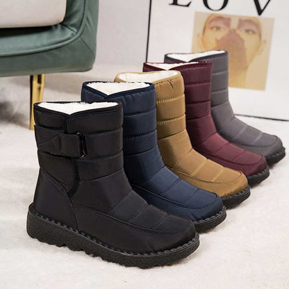 Insulated Low Heel Boots for Women