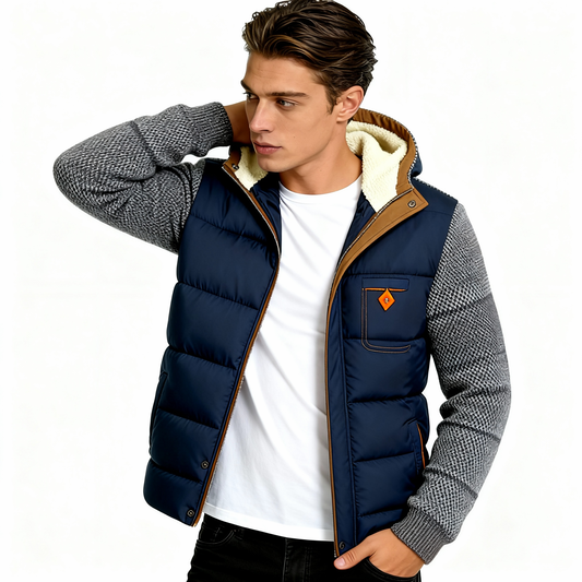 Warm Down Filled Mens Coat - Modish World