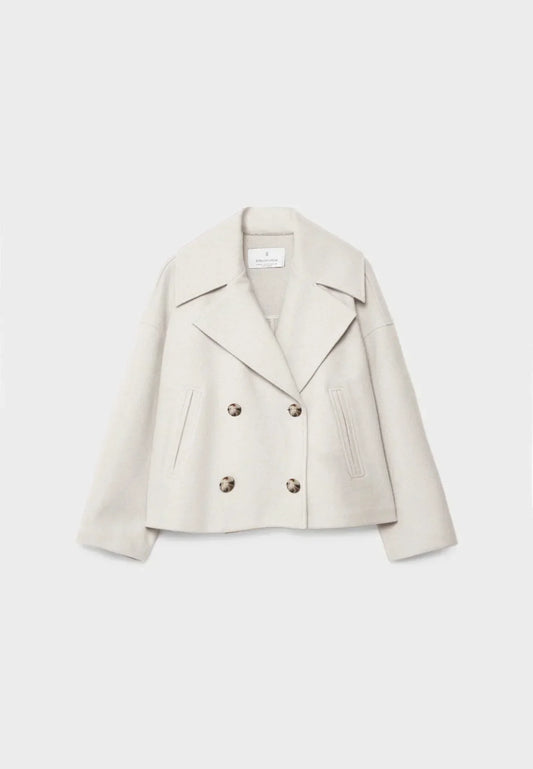 Classic Fit Short Double Breasted Jacket - Modish World