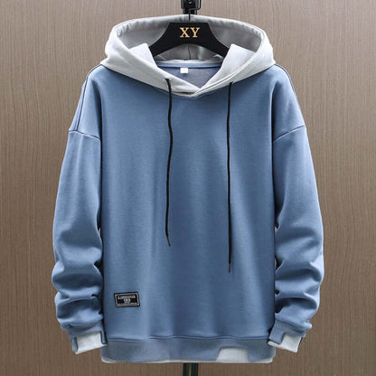 Men's Bold Hoodie - Large Size and Long Sleeves
