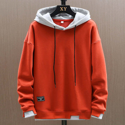 Men's Bold Hoodie - Large Size and Long Sleeves - ModishWorld