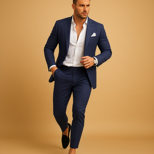 Classic Men's Formal Suit with Jacket and Pants - Modish World