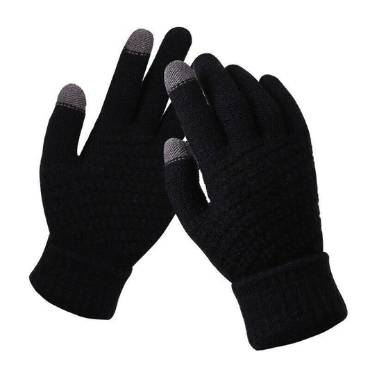 Warm Cozy Knitted Winter Gloves - ModishWorld