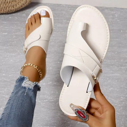 Premium Leather Women's Supportive Sandals