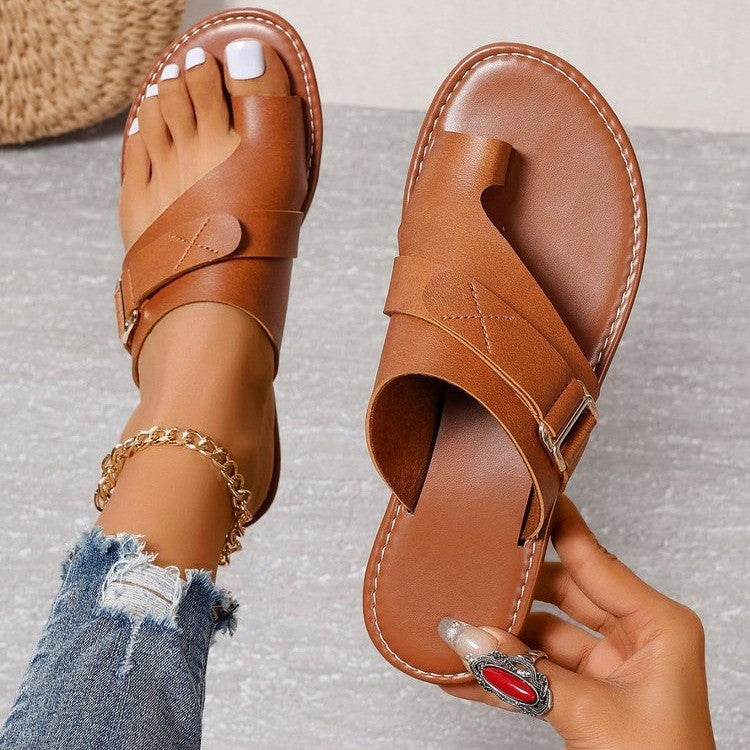Premium Leather Women's Supportive Sandals