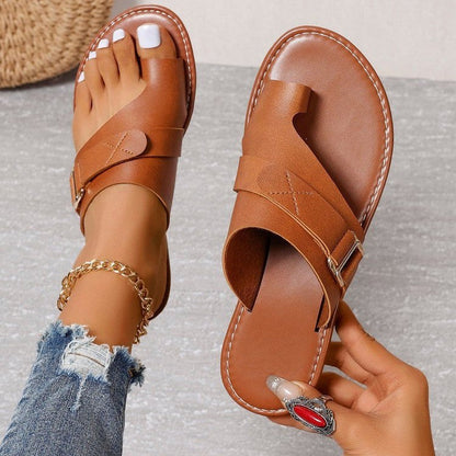 Premium Leather Women's Supportive Sandals
