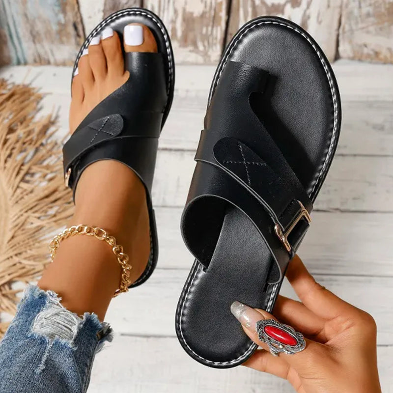 Premium Leather Women's Supportive Sandals