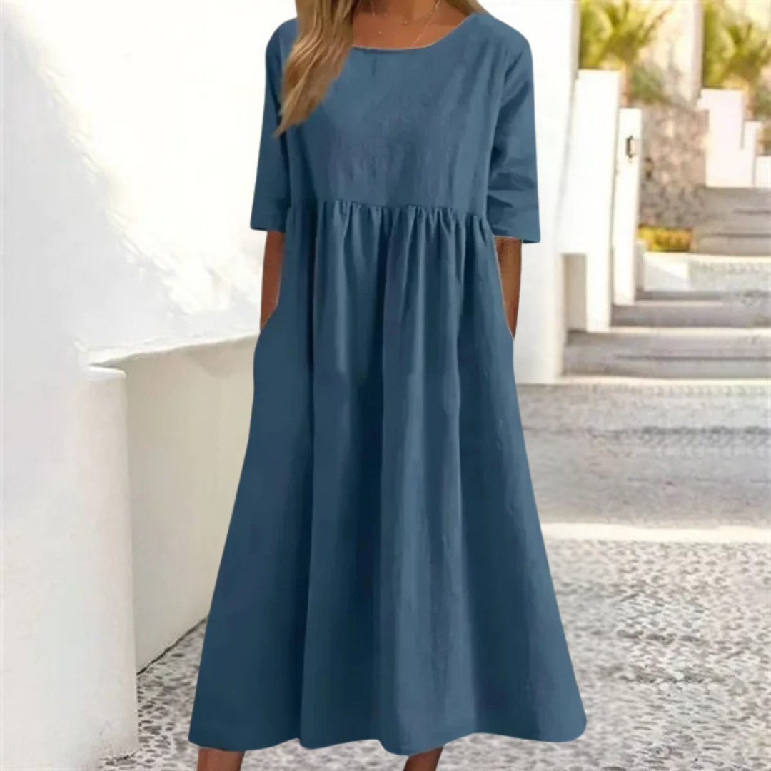Casual Midi Summer Dress for Women