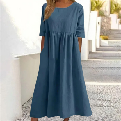 Casual Midi Summer Dress for Women