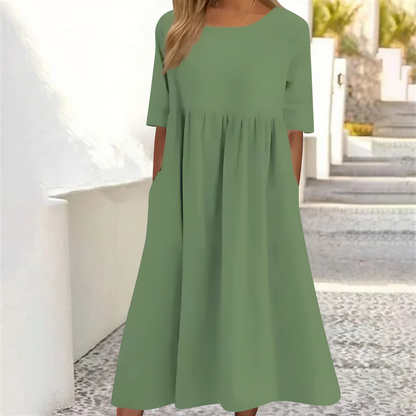 Casual Midi Summer Dress for Women