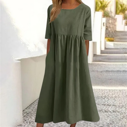 Casual Midi Summer Dress for Women