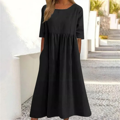 Casual Midi Summer Dress for Women