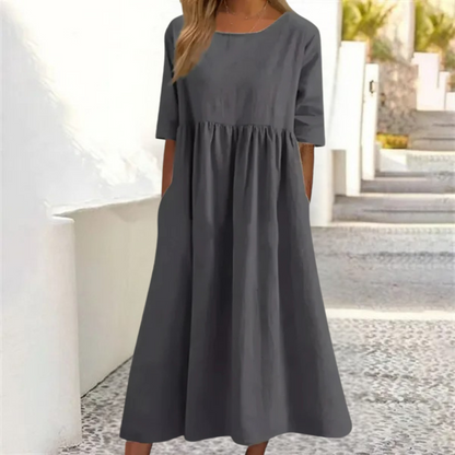 Casual Midi Summer Dress for Women