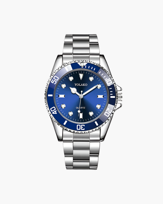 Yoloka Men's Classic Daily Stainless Steel Quartz Watch - Modish World