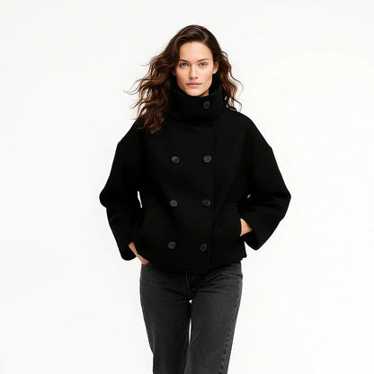 Fitted Classic Tailored Women's Coat