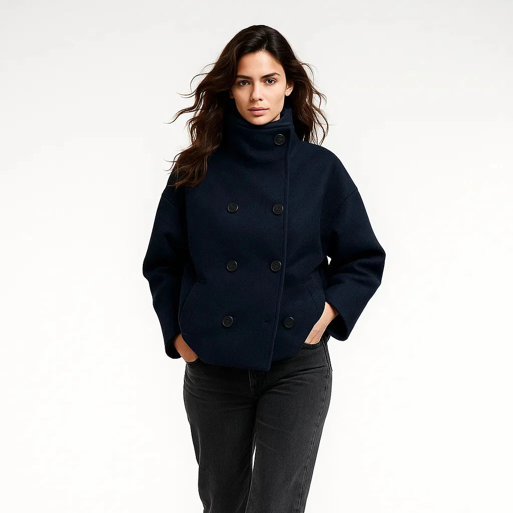 Fitted Classic Tailored Women's Coat
