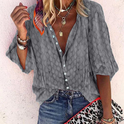 Elegant Female Casual Blouse