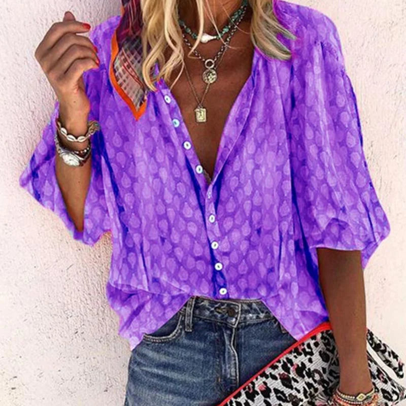 Elegant Female Casual Blouse