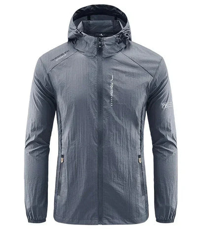 Waterproof Men's Hooded Windbreaker Coat