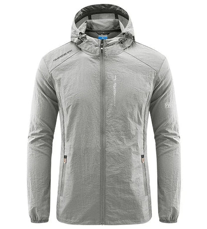Waterproof Men's Hooded Windbreaker Coat
