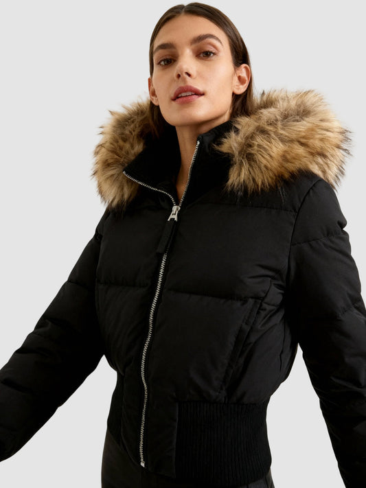 Warm Down Filled Women's Winter Coat - ModishWorld