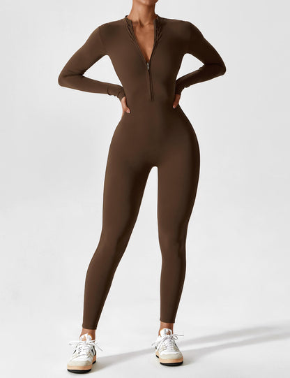 Elegant Women's Long Sleeve Jumpsuit