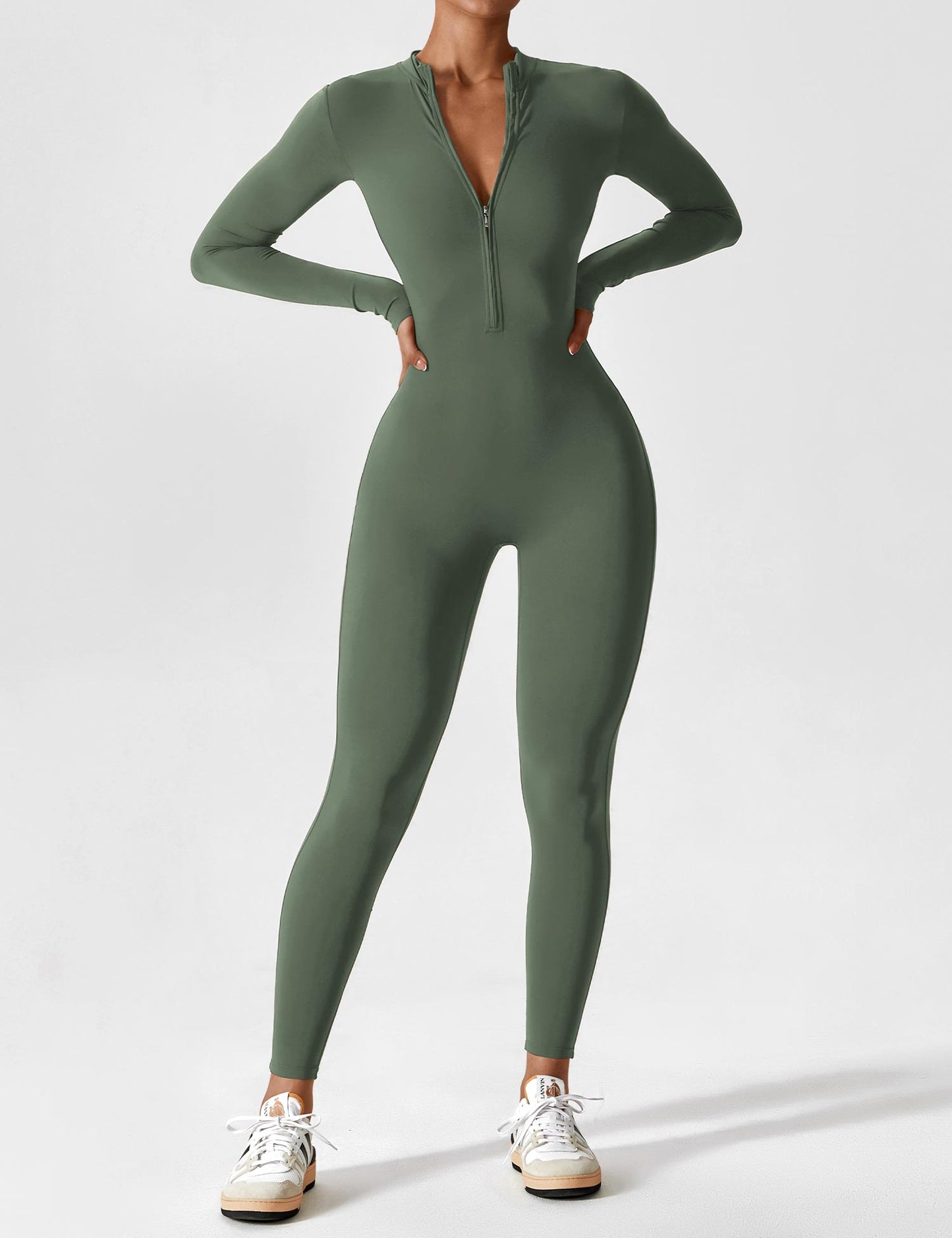 Elegant Women's Long Sleeve Jumpsuit