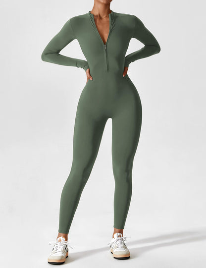 Elegant Women's Long Sleeve Jumpsuit
