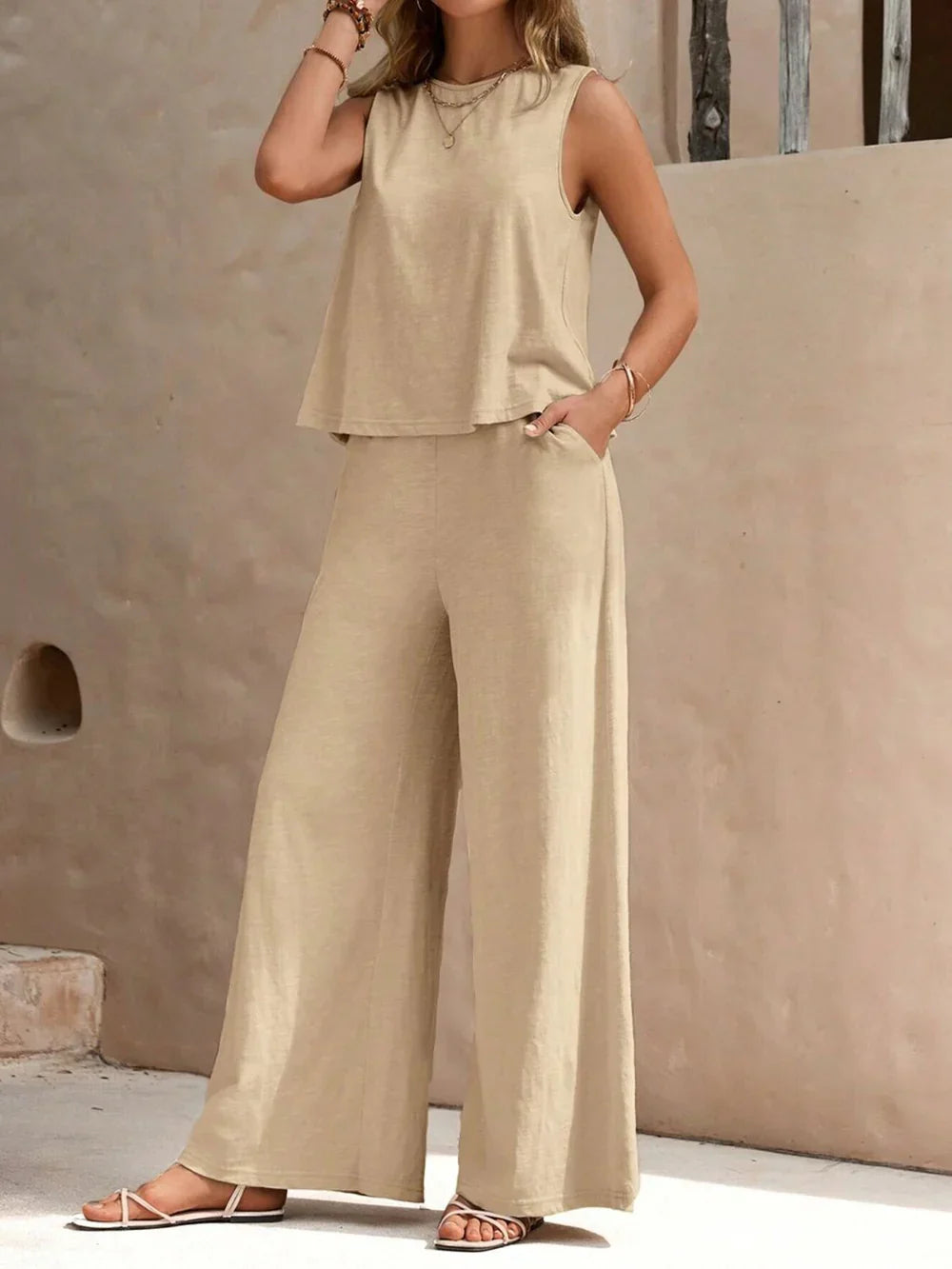 Comfortable Summer Pantsuit for Women - ModishWorld